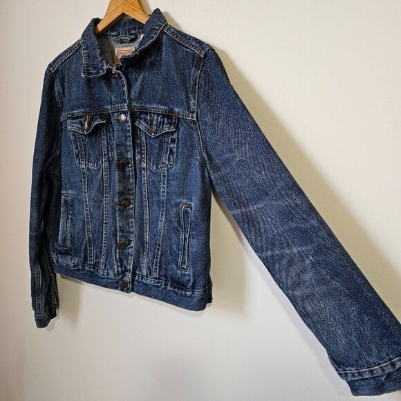 EUC CE SCHMIDT WORKWEAR JEAN JACKET SIZE XL - Picture 3 of 14